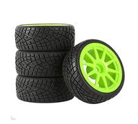 ZAPYVET 4pcs Speed Tires Insert Sponge Wheel, for HSP, for HPI, 1:10 Touring Car RC 910-8001 Rc Racing Wheel Set(910R-8001)
