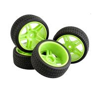 ZAPYVET 4pcs Speed Tires Wheel Insert Sponge, for HSP, 1/10 1:10 Touring Car RC 905-6091 Rc Racing Wheel Set(905G-6091)