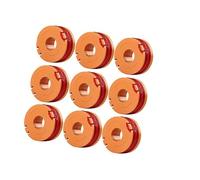 ZAPYVET 9 Pack Line Spool Replacement, for Worx Grass Trimmer WG150E WG154E WG155E WG157E WG160E WG163E WG166E WG167E WG169E for Mac Allister MGTP18Li Strimmer 1.5mm 1x2.5m Lawn Mower Spool