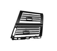 ZAPYVET AC Vent Grille Outlet Cover Interior Dash Front Center Left Right Air Conditioner Panel Rear, for, X5 X6 E70 E71 E72 2007-2013 Car Air Vent Outlet Grille(BLACK Middle)