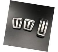 ZAPYVET Accelerator Brake Pedal, for Mazda 3 M3 6 M6 2003-2013 Car Styling Gas Fuel Clutch Pad Case Auto Interior Foot Pedal(BLACK MT 3pcs)