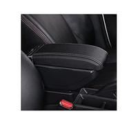 ZAPYVET Armrest Box, for ford, for Ecosport, 2018-2021 Center Console Storage Box Cup Holder Retractable PU Leather USB Charging Car Armrest(BLACK C3 7 USB)