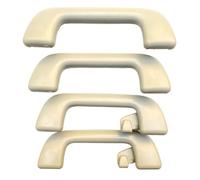 ZAPYVET Auto Roof Pull Handle Grab Rail Gray With Hook, for Toyota, for Corolla, for RAV4, Yaris Vios OEM:74610-52020 Car Roof Grab Handle(A set of 4pcs beige)