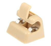 ZAPYVET Beige Sun Visor Support Clip Retainer, for Mercedes, for Benz, W201 Dashboard Visor Securing Clip(BLACK 1)