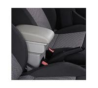 ZAPYVET Car Accessories, for ford, for Fiesta, 2011-2018 Car Armrest Box Centre Console Storage BoxCar Armrests Car Armrest(BLACK B5 Grey 3usb)