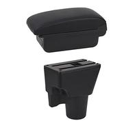 ZAPYVET Car Armrest Box Centre Console Storage Box With USB Interior Car Styling Accessory, for Kia, for Picanto Car Armrest(BLACK B1 Black Line)