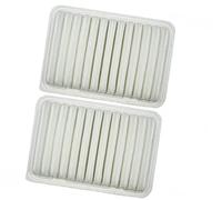 ZAPYVET Car Cabin Filter, for Toyota, for Corolla, E150 E15 1.3L 1.4L 1.6L 1.8L 2007-2013 Filter 178010T020 8713930040 Car Air Filter(BLACK 2 Pcs Air Filter)