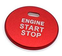 ZAPYVET Car Engine Start Stop Button Ring Styling Case, for Subaru, for forester, Outback Legacy Impreza XV Auto Interior Decoration Trim Start Stop Button Cover