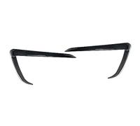 ZAPYVET Car Fog Lights Eyebrow Wind Front Bumper Splitter Spoiler Covers Trim, for Tesla, Model Y 2019-2021 Carbon Fiber Fog Light Trim
