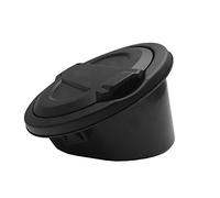 ZAPYVET Car Fuel Tank Cover Tank Cap Fuel Filler Door Cover Auto Replacement Accessories Black, for Wrangler JL 2018 Fuel Tank Cap