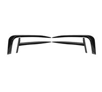 ZAPYVET Car Glossy Black Fog Light Eyebrow Eyelid Cover, for Jetta, MK7 2019-2021 Front Bumper Side Vent Spoiler Splitter Fog Light Trim