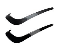 ZAPYVET Car Glossy Black Front Fog Lamp Eyebrow Wind Fog Light Frame Eyelid Trim Cover, for VW, for Passat, B7 2011-2015 Fog Light Trim