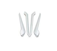 ZAPYVET Car Inner Door Handle Armrest Decoration Strip Cover Trims, for RAV4, RAV 4 2019 2020 Car Styling Mouldings Accssories 4pcs Car Door Handle Trim(Black Silver)