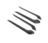 ZAPYVET Car Inner Door Handle Armrest Decoration Strip Cover Trims, for RAV4, RAV 4 2019 2020 Car Styling Mouldings Accssories 4pcs Car Door Handle Trim(Black Abs Carbon Fiber)