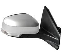 ZAPYVET Car Mirrors, for Ford, for Mondeo, for Mk4 2008 2009 2010 2011 2012 2013 Electrically Adjustable Foldable Turn Signals Heated Side Side View Mirror(BLACK 8 Wires Silver Right Driver Side)