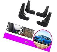 ZAPYVET Car Mud Flaps 4Pcs Car Front Rear Wheel Mud Flaps Accessories, ford, for Focus, 3 MK3 Sedan 2012 Fender Front And Rear Mudguards(Red)