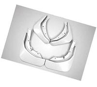 ZAPYVET Car Mud Flaps Car Splash Guard Fenders Accessories, for VOLVO, S90 2015 2016 2017 2018 2019 2020 Fender Front And Rear Mudguards(White)