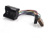 ZAPYVET Car Radio ISO Adapter Switch Cable quadlock adapter, for Skoda, Fabia, for Octavia, for Superb, for Seat, leon ibiza with Quadlock Vehicle Stereo Connection Cable