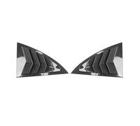 ZAPYVET Car Rear Window Louver Shutter Cover Trim, for, for CLA C118 W118 CLA200 CLA45 2020 2021 Side Vent Car Louver Cover(Carbon Fiber)