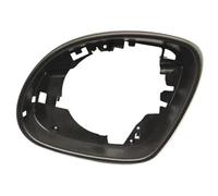 ZAPYVET Car Rearview Mirror Cap, for VW, for Tiguan, for Sharan, for Skoda, for Yeti 2009-2018 Car LeftRight Side Wing Mirror Frame Holder Wing Mirror Frame Cover(Black-Left)