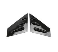 ZAPYVET Car Side Window Shutter Cover Trim, for Subaru, for WRX STi 2014-2019 Carbon Fiber ABS Car Louver Cover