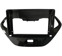 ZAPYVET Car Stereo Dash Kit Car Radio Frame, for Audio Gps Navigation Fascia Panel 9 Inch, for Ford Figo Aspire 2019(BLACK Frame black)
