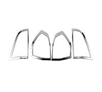 ZAPYVET Car Styling Chrome Tail Light Cover Trim, for Ford, S-MAX First Generation Pre-Facelift Fog Light Trim