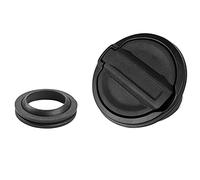 ZAPYVET Car Styling Fuel Tank Cap Door Tank Doors Cover With Rubber Gasket Ring Cover Exterior Accessories, for Wrangler JL 2018 HJ-JKFC-180927-70 Fuel Tank Cap