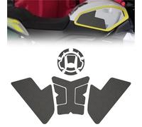 ZAPYVET Carbon Fiber Fishbone Stickers Car Motorcycle Tank Pad Tankpad Protector Motorcycle, for CFMOTO, 250CL-X 250CLX 250 CL X 2022 Motorbike Anti-Slip Pad