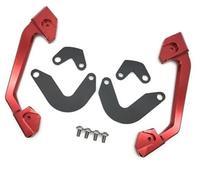 ZAPYVET CB650R CBR650R CB CBR 650R 2019-2020, Motorcycle CNC Aluminum Rear Grab Bars Seat Pillion Passenger Rail Handle Armrest Motorcycle Rear Grab Bar(Red)