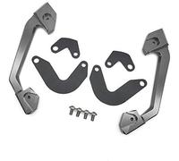 ZAPYVET CB650R CBR650R CB CBR 650R 2019-2020, Motorcycle CNC Aluminum Rear Grab Bars Seat Pillion Passenger Rail Handle Armrest Motorcycle Rear Grab Bar(Dark Grey)