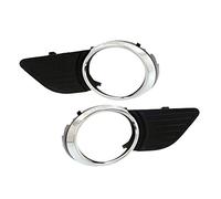 ZAPYVET Chrome Trim Fog Light Grill Bumper Bezel Cover, for Toyota, Sienna Base/XLE/LE 20111-2017 2128-08030 (L) 52127-08030 (R) Fog Light Trim