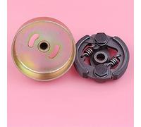 ZAPYVET Clutch Assembly 75mm with 9 Teeth Drum,for Robin, NB411 Grass Trimmer Brush Cutter Engine Motor Part Lawn Mower Clutch Kit