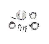 ZAPYVET Door Lock Cylinder Repair Kit, for, for BMW, 1 SERIES E81 E82 E87 E88 Front Right Left 2004-2013 Door Handle Barrel Lock
