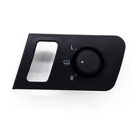 ZAPYVET Driver Side Door Power Mirror Control Button Knob Switch, for VW, for Volkswagen, for Caddy, for Touran 2005-2015 1T1 959 552 1T1959552 Side Mirror Switch(Red)