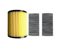 ZAPYVET Engine Cabin Air Filter CR-V 2002-2006 Element 2003-2006, for Acura, RSX 2002-2005, for Civic, Si 17220PNA003 80290ST3E01 Engine Air Filter(Yellow)