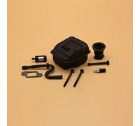 ZAPYVET Exhaust Muffler Fuel Oil Hose Intake Kit, for MS 023 025 MS230 MS250 Garden Chainsaw Spare Parts 11231413200 Chainsaw Muffler Kit