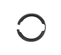 ZAPYVET Filler Fuel Door Guard Ring Oil Tank Cap Cover Decor Sticker Carbon Fiber Car Accessories, for Challenger 2009-2019 Fuel Tank Cap(Carbon Fiber)