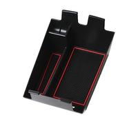 ZAPYVET For BMW, X7 G07 2019 Car Central Armrest Storage Box Holder Center Console Organizer Tidying Centre Console Storage Box(Red)