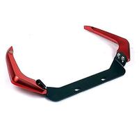 ZAPYVET For CFMOTO, 250NK NK250 NK300 250 NK 300 Motorcycle Accessories Tail Rear Seat Passenger Pillion Handle Grab Bars Armrest Shelves Motorcycle Rear Grab Bar(Red)
