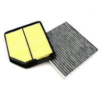 ZAPYVET, for Civic, 2006 2007 2008 2009 2010 2011 Engine Cabin Car Engine 1.8L 17220-RNA-A00 2PCS Car Air Filter