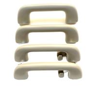 ZAPYVET for, Corolla 2008-2013 Yaris Vios 2008-2013 EZ 11-16, RAV4, Inner Roof Safety Handle Ceiling Armrest Handrail Roof Pull Hand Car Roof Grab Handle(A Set of 4pcs Beige)
