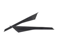 ZAPYVET For Corvette, for C7 2014-2019 Soft Carbon Fiber Car Front Windshield A-Pillar Cover Trim, Side Panel Molding Cover Trim Windshield A Pillar Trim