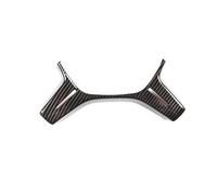 ZAPYVET For, for Mercedes, for, for Benz, for ML GL GLS W166 W204 W212 W463, Car Interior Steering Wheel Frame Trim Center Cover Panel Sticker Black Silver Car Steering Wheel Covers(Carbon)