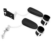 ZAPYVET, for Goldwing GL1800 1800 2001-2013 2012 Motorcycle Adjustable Rear Passenger Armrests BlackChrome Kits Motorcycle Rear Grab Bar