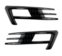 ZAPYVET , for Golf, 7 MK7 2014 2015 2016 2017 Front Bumper Fog Light Grilles Fog Lamp Eyebrow Cover Trim Bright Fog Light Trim