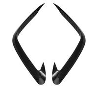 ZAPYVET , for Hyundai, Tucson NX4 2020 2021 Front Fog Light Lamp Cover Trim Bumper Molding Garnish Eyebrow Eyelid Chrome Fog Light Trim(Carbon Fiber color)