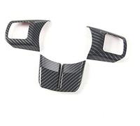 ZAPYVET for Jeep, Wrangler,for Patriot,for Compass,for Cherokee 2011 Up, ABS Car Interior Steering Wheel Decoration Cover Stickers Car Steering Wheel Trim Sticker(Carbon Fiber grain)