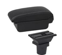 ZAPYVET For Kia, for Picanto Car Armrest Box Center Console Central Storage Box Interior Accessories Car Accessories Car Armrest(BLACK B3 White Line 3usb)