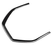 ZAPYVET for Land, for Rover, Discovery Sport 2015-18, Black Stainless steel Center Console Frame Decoration Cover Trim Car interior Car Steering Wheel Trim Sticker(BLACK steering wheel)